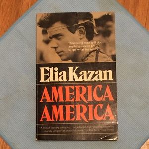 AMERICA AMERICA ELIA KAZAN PAPERBACK BOOK 1974 FIRST PRINTING STEIN AND DAY
